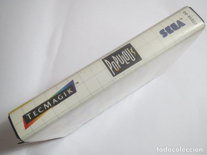 Videojuegos y consolas: TECMAGIK POPULOUS SEGA MASTER SYSTEM 1989 USADO COMPLETO Y FUNCIONA - Foto 7