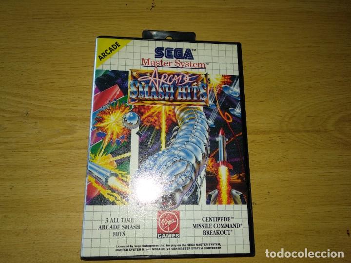 SEGA MASTER SYSTEM ARCADE SMASH HITS (Juguetes - Videojuegos y Consolas - Sega - Master System)