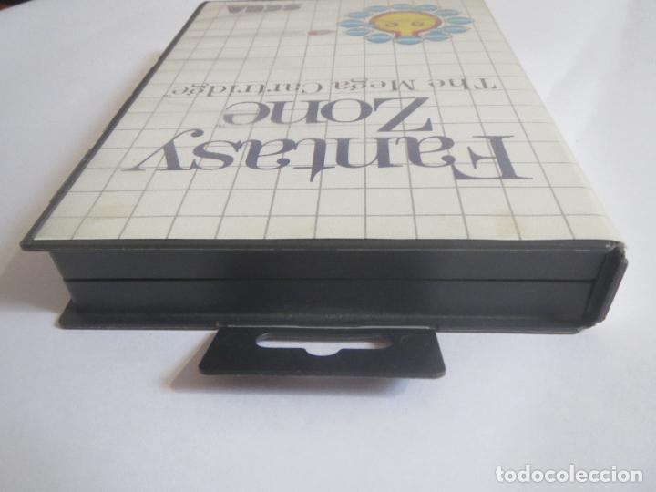 Videojuegos y consolas: FANTASY ZONE THE MEGA CARTRIDGE SEGA MASTER SYSTEM 1987 USADO COMPLETO Y FUNCIONA - Foto 3