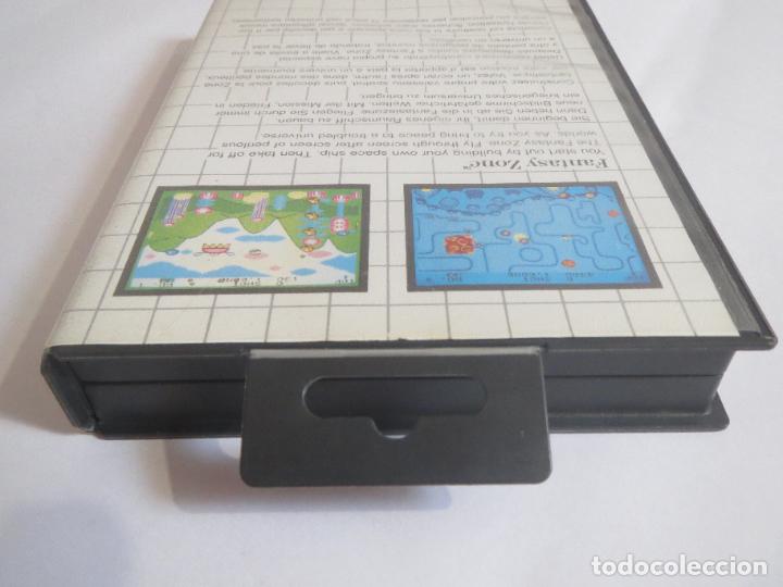 Videojuegos y consolas: FANTASY ZONE THE MEGA CARTRIDGE SEGA MASTER SYSTEM 1987 USADO COMPLETO Y FUNCIONA - Foto 6