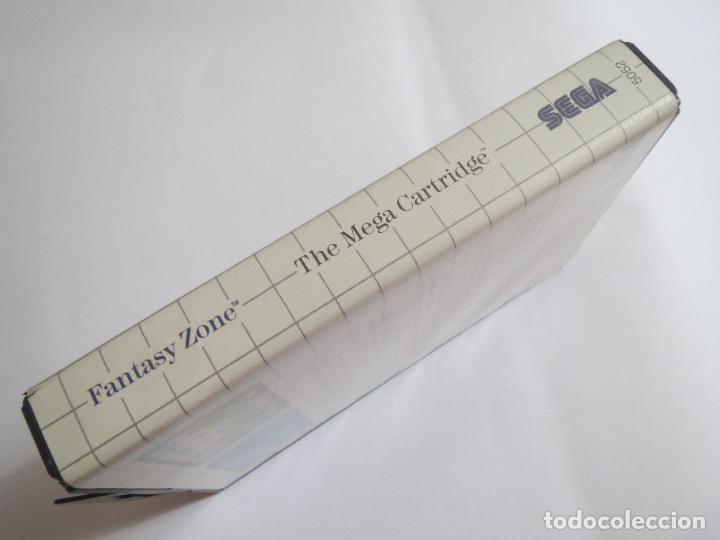 Videojuegos y consolas: FANTASY ZONE THE MEGA CARTRIDGE SEGA MASTER SYSTEM 1987 USADO COMPLETO Y FUNCIONA - Foto 7