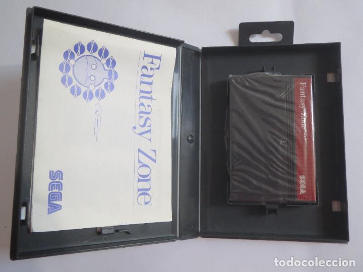 Videojuegos y consolas: FANTASY ZONE THE MEGA CARTRIDGE SEGA MASTER SYSTEM 1987 USADO COMPLETO Y FUNCIONA - Foto 8