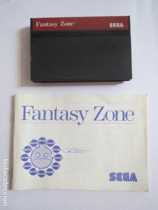 Videojuegos y consolas: FANTASY ZONE THE MEGA CARTRIDGE SEGA MASTER SYSTEM 1987 USADO COMPLETO Y FUNCIONA - Foto 9