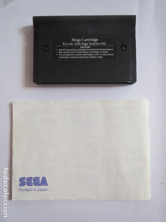 Videojuegos y consolas: FANTASY ZONE THE MEGA CARTRIDGE SEGA MASTER SYSTEM 1987 USADO COMPLETO Y FUNCIONA - Foto 10