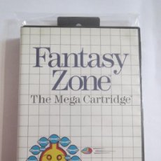 Videojuegos y Consolas: FANTASY ZONE THE MEGA CARTRIDGE SEGA MASTER SYSTEM 1987 USADO COMPLETO Y FUNCIONA. Lote 307146408