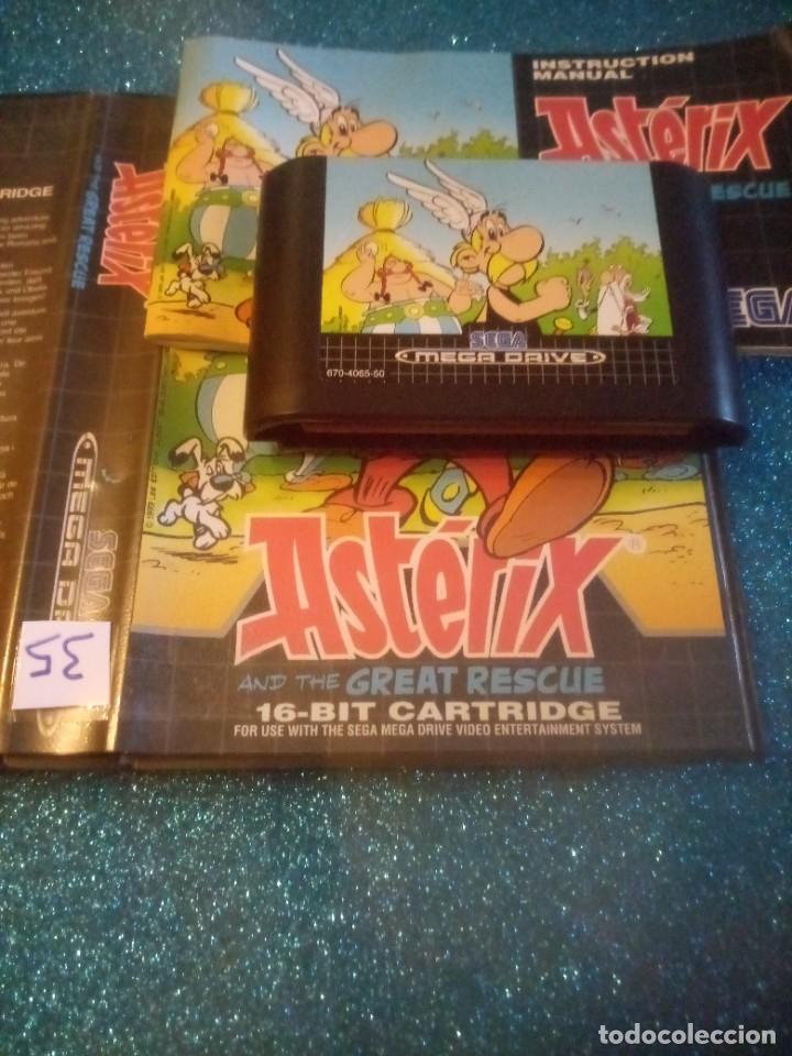 Videojuegos y consolas: Juego master system Ast&eacute;rix - Foto 1