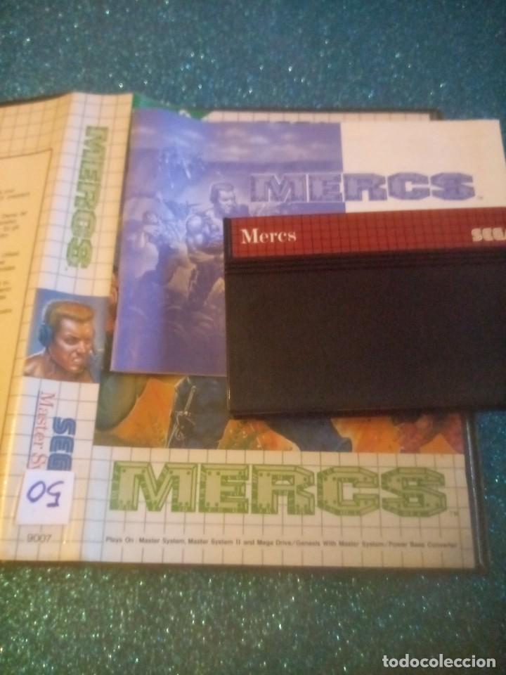 Videojuegos y consolas: Juego master system mercs - Foto 1