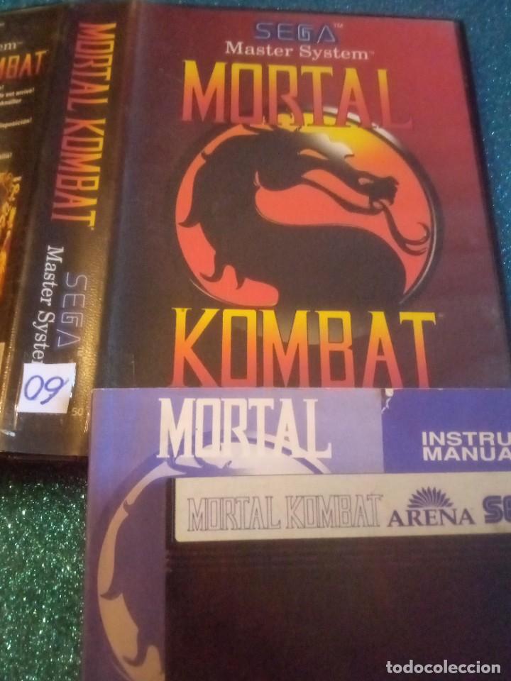 Videojuegos y consolas: Juego master system mortal kombat - Foto 1