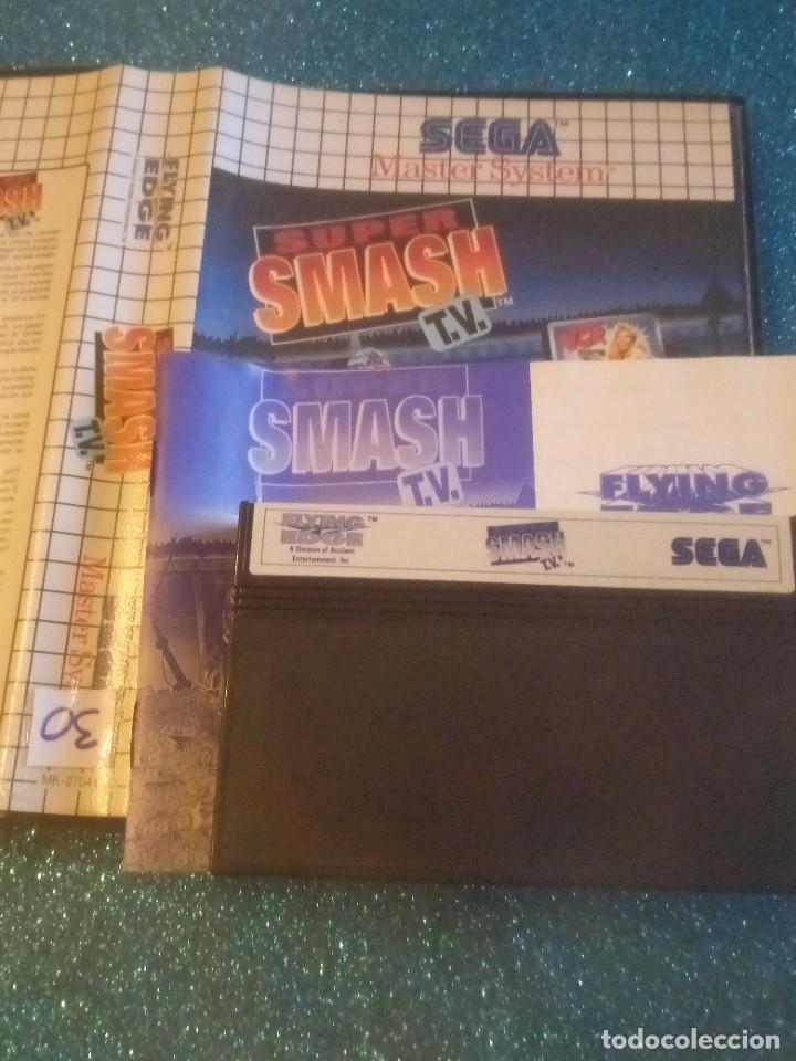 Videojuegos y consolas: Juego master system super Smash tv - Foto 1