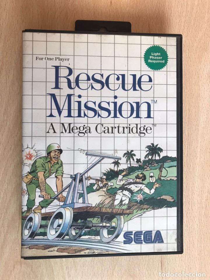 Videojuegos y consolas: SEGA Master System - Rescue Mission - Foto 1