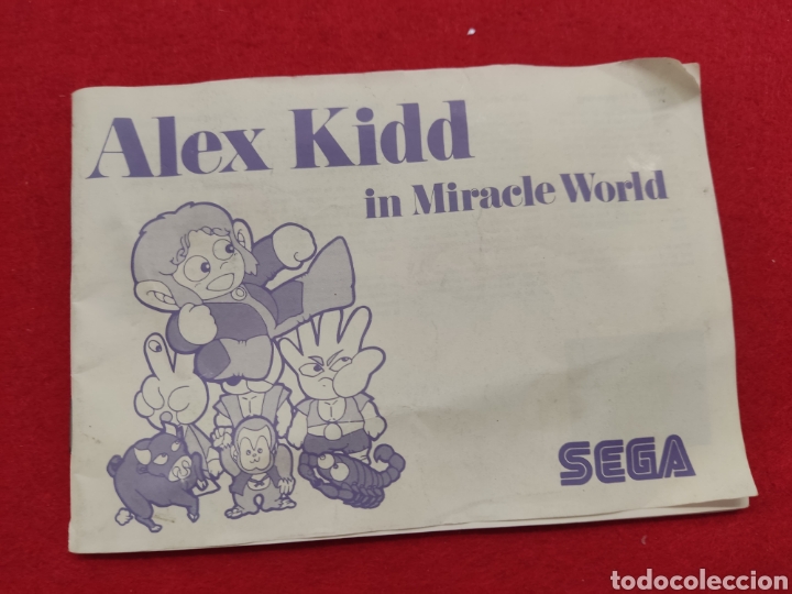 Videojuegos y consolas: Instrucciones master system, Alex kid - Foto 1