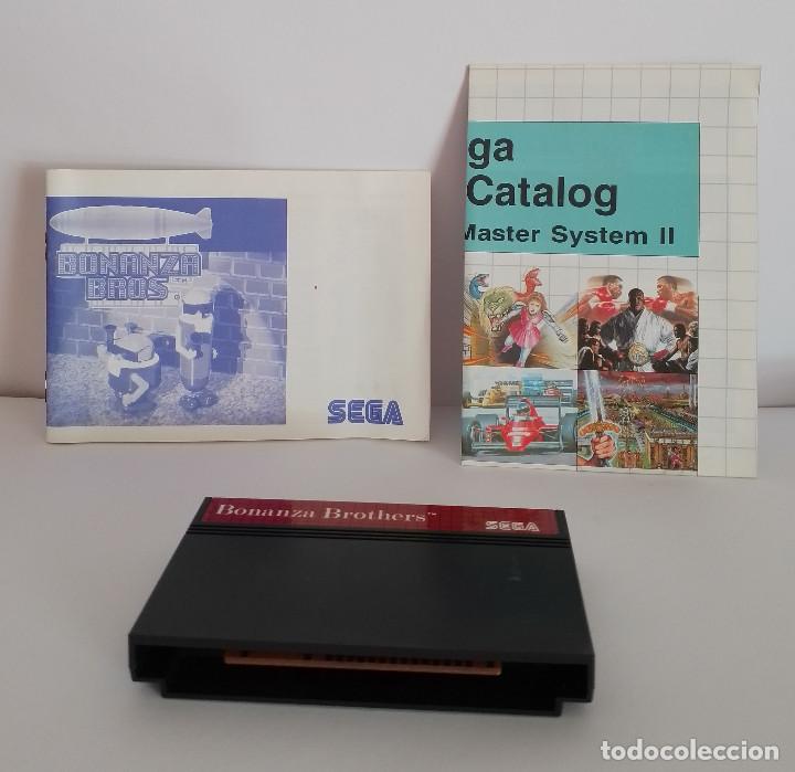 Videojuegos y consolas: BONANZA BROS PAL MASTER SYSTEM - Foto 8