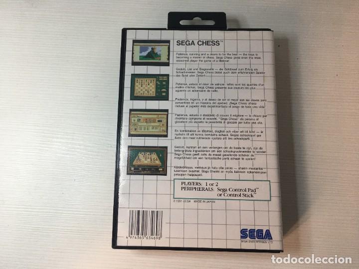 Videojuegos y consolas: JUEGO DE AJEDREC SEGA CHESS MASTER SYSTEM - Foto 3