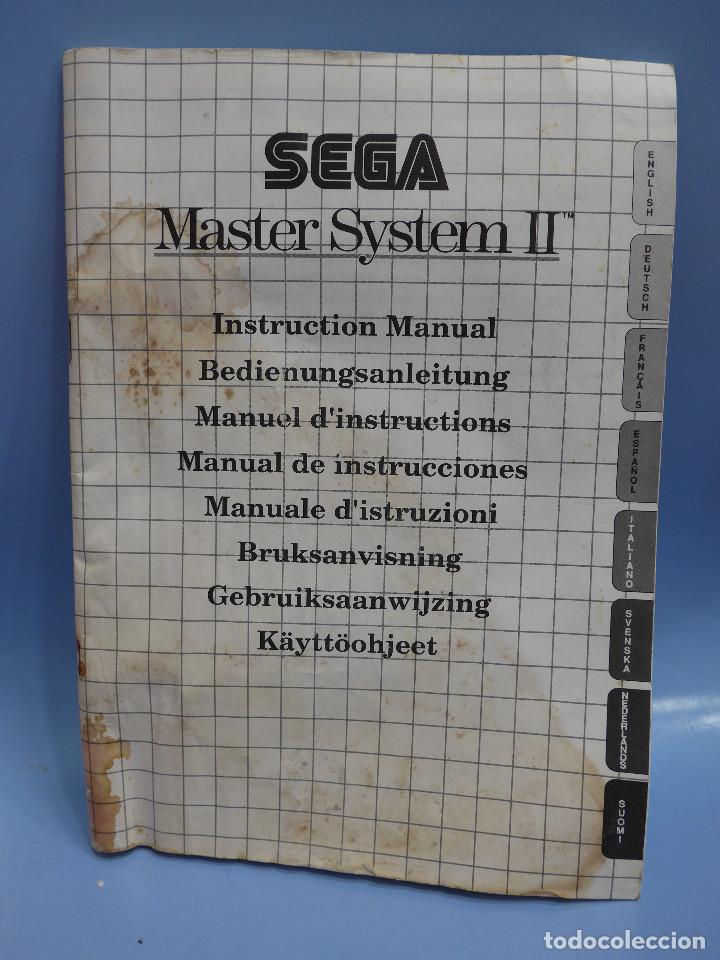 Videojuegos y consolas: INSTRUCCIONES DE LA CONSOLA SEGA MASTER SYSTEM II - Foto 1