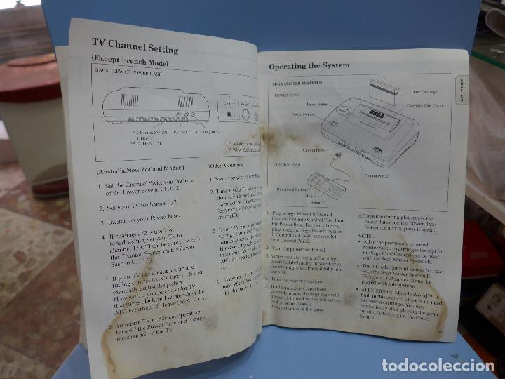 Videojuegos y consolas: INSTRUCCIONES DE LA CONSOLA SEGA MASTER SYSTEM II - Foto 10