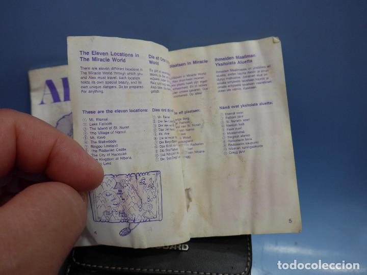 Videojuegos y consolas: MANUAL DE INSTRUCCIONES DEL JUEGO ALEX KIDD PARA SEGA MASTER SYSTEM - Foto 2