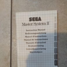 Videojuegos y Consolas: MANUAL ORIGINAL PARA SEGA MASTER SYSTEM II. Lote 358176390