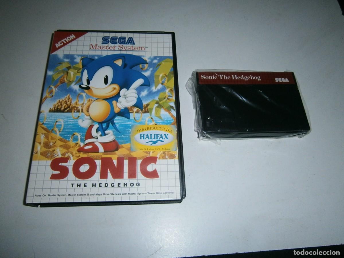 Videojuegos y consolas: SONIC THE HEDGEHOG MASTER SYSTEM NUEVO - Foto 1