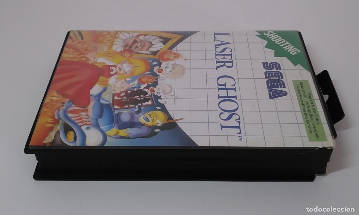 Videojuegos y consolas: LASER GHOST MASTER SYSTEM SIN MANUAL - Foto 5