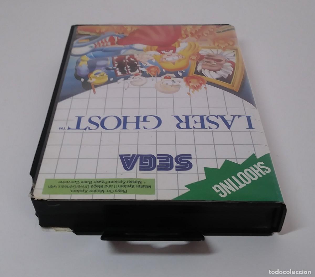 Videojuegos y consolas: LASER GHOST MASTER SYSTEM SIN MANUAL - Foto 6