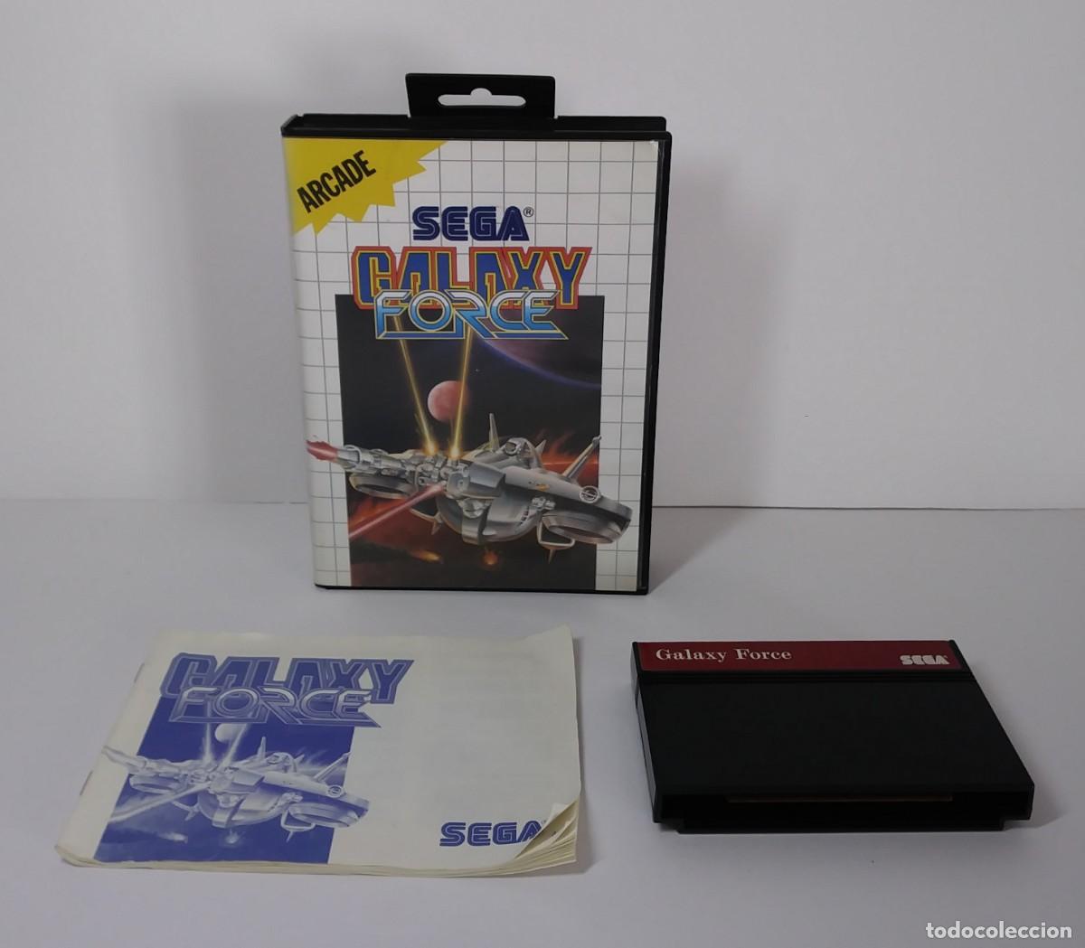 Videojuegos y consolas: GALAXY FORCE MASTER SYSTEM COMPLETO - Foto 2
