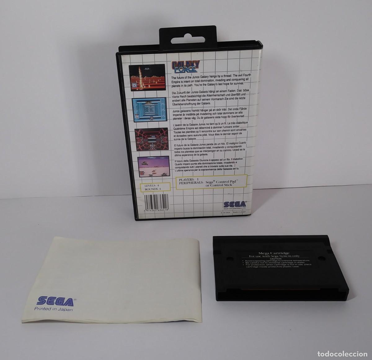 Videojuegos y consolas: GALAXY FORCE MASTER SYSTEM COMPLETO - Foto 10