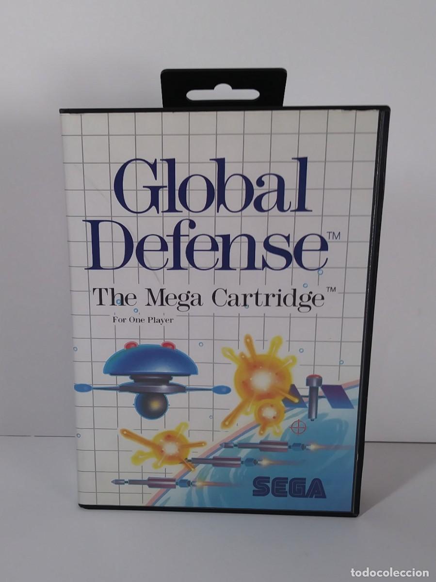 Videojuegos y consolas: GLOBAL DEFENSE MASTER SYSTEM COMPLETO - Foto 1