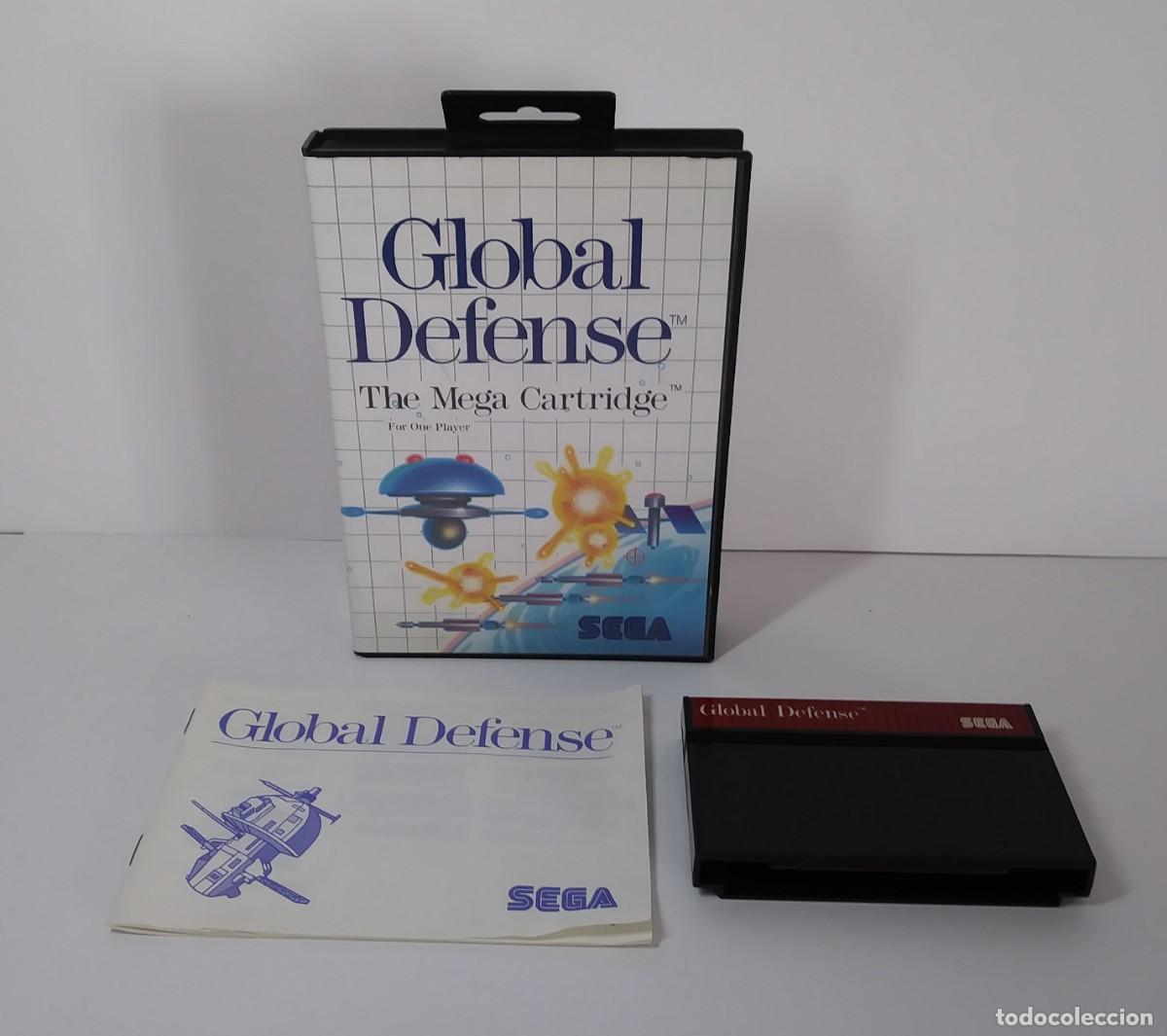 Videojuegos y consolas: GLOBAL DEFENSE MASTER SYSTEM COMPLETO - Foto 2