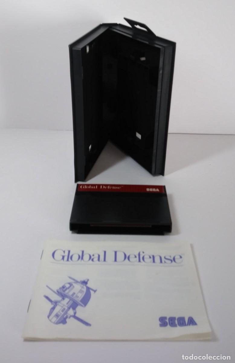 Videojuegos y consolas: GLOBAL DEFENSE MASTER SYSTEM COMPLETO - Foto 9