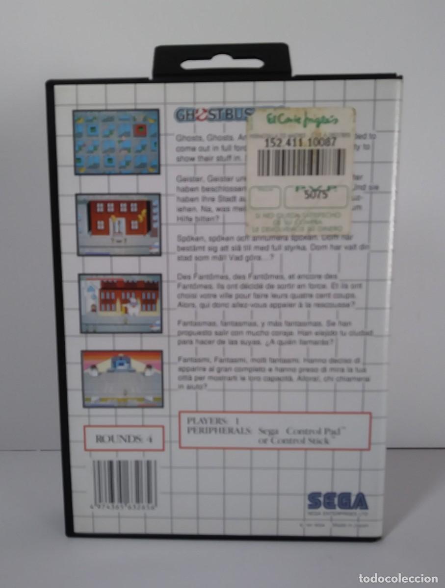 Videojuegos y consolas: GHOSTBUSTERS MASTER SYSTEM PAL - Foto 3