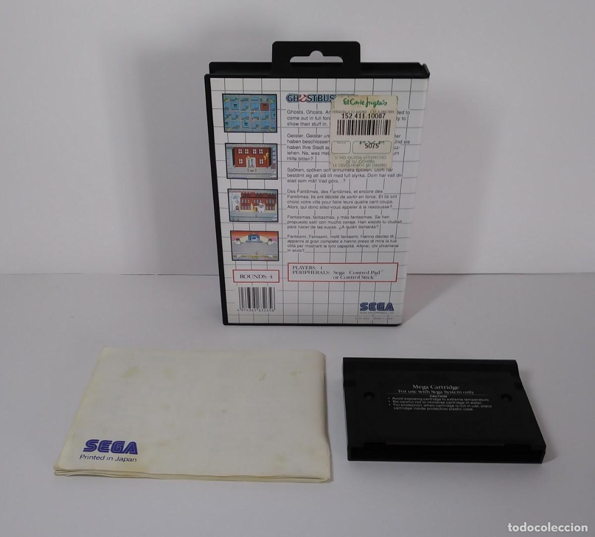 Videojuegos y consolas: GHOSTBUSTERS MASTER SYSTEM PAL - Foto 10