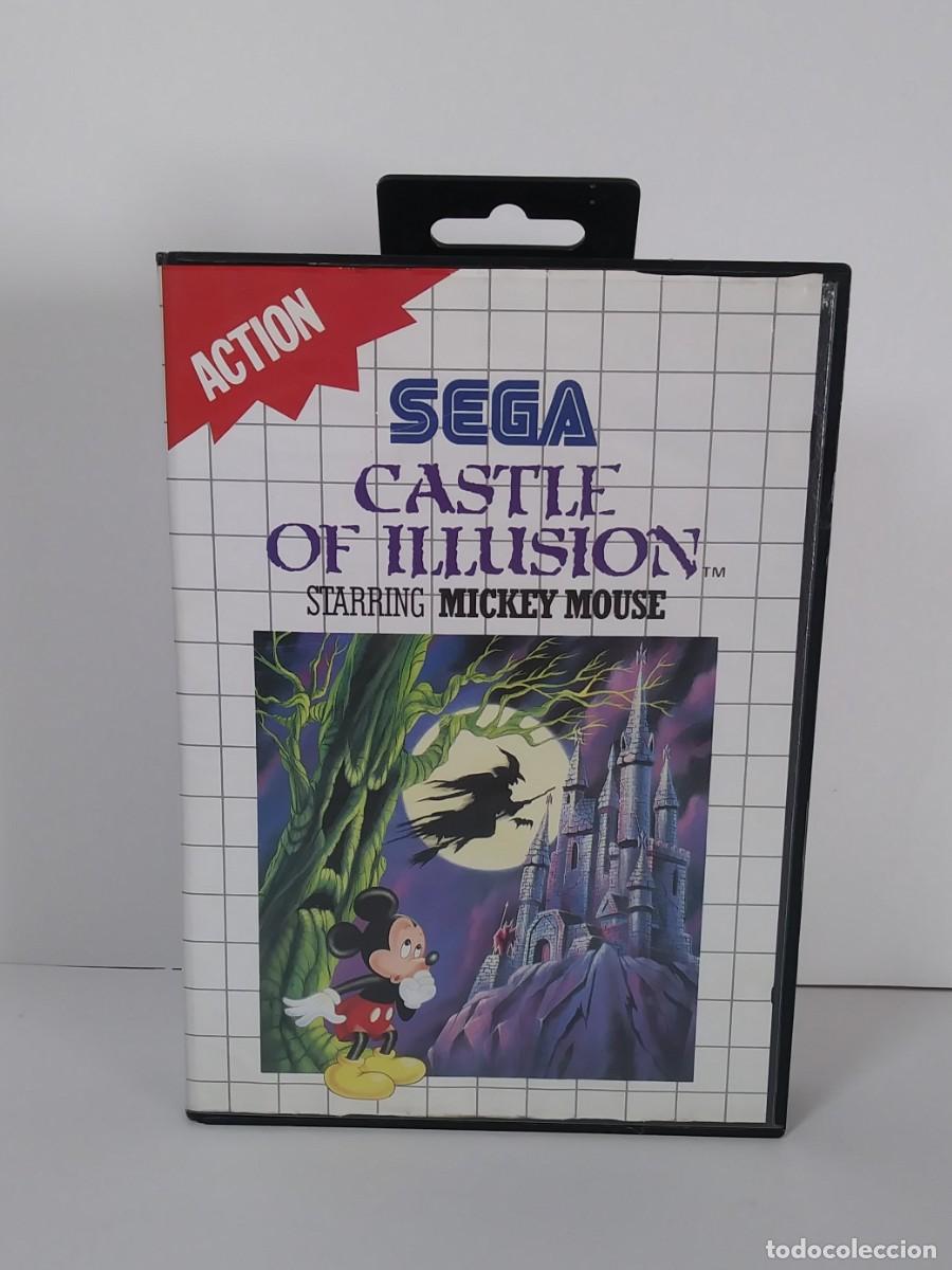 Videojuegos y consolas: CASTLE OF ILLUSION MASTER SYSTEM SIN MANUAL - Foto 1