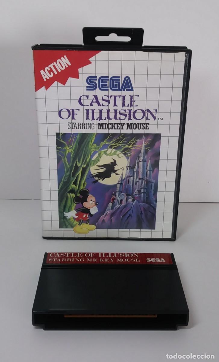 Videojuegos y consolas: CASTLE OF ILLUSION MASTER SYSTEM SIN MANUAL - Foto 2