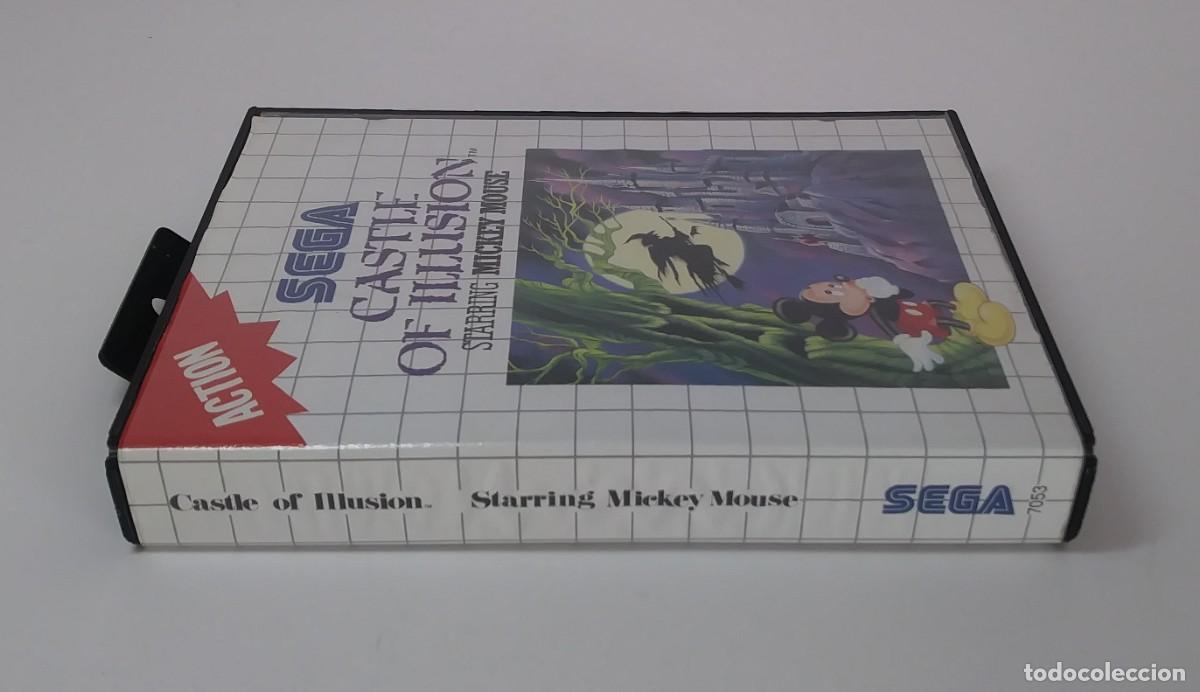Videojuegos y consolas: CASTLE OF ILLUSION MASTER SYSTEM SIN MANUAL - Foto 4