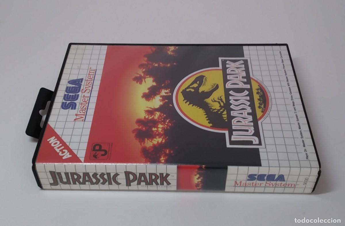 Videojuegos y consolas: JURASSIC PARK MASTER SYSTEM COMPLETO - Foto 4