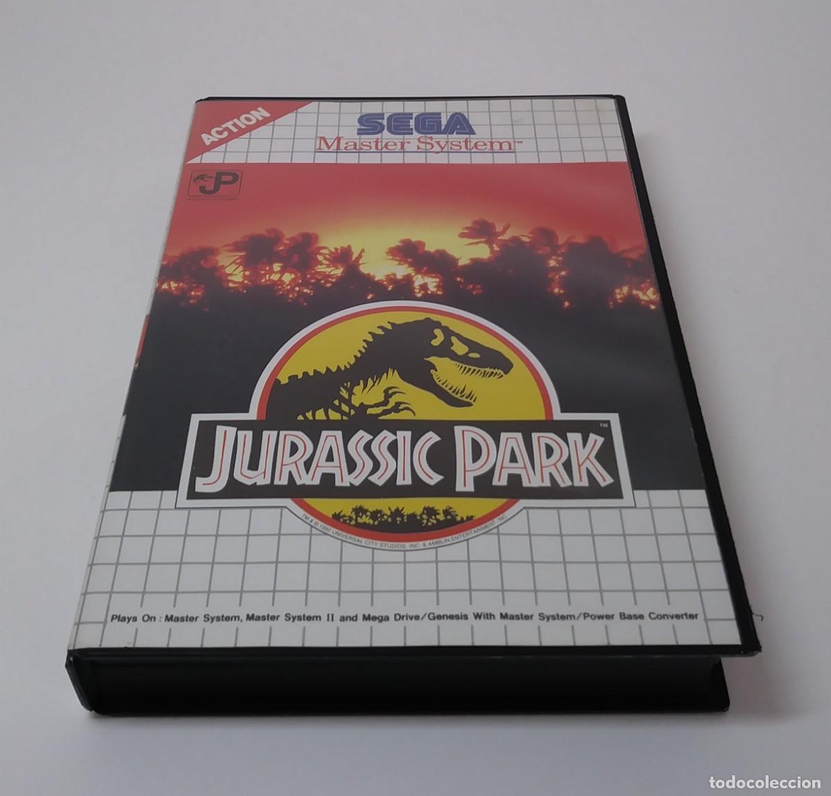 Videojuegos y consolas: JURASSIC PARK MASTER SYSTEM COMPLETO - Foto 5