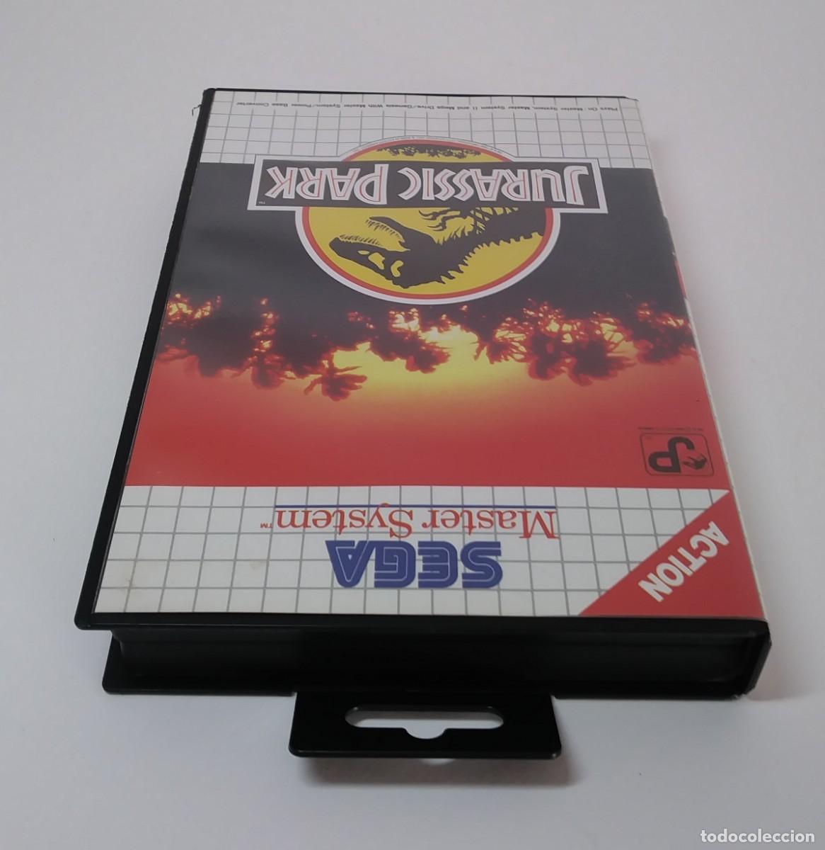 Videojuegos y consolas: JURASSIC PARK MASTER SYSTEM COMPLETO - Foto 7