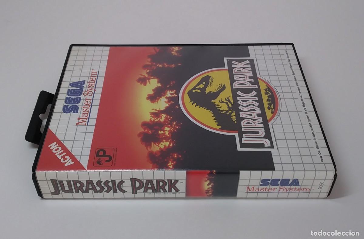 Videojuegos y consolas: JURASSIC PARK MASTER SYSTEM COMPLETO - Foto 8