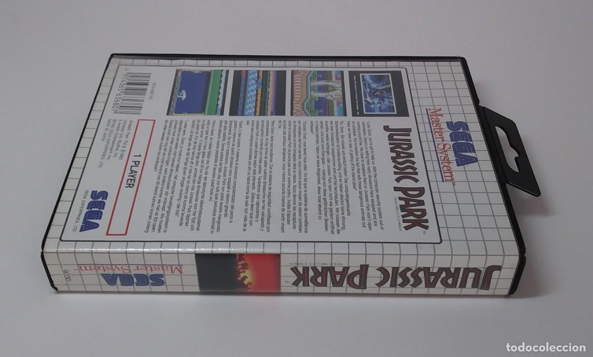 Videojuegos y consolas: JURASSIC PARK MASTER SYSTEM COMPLETO - Foto 9