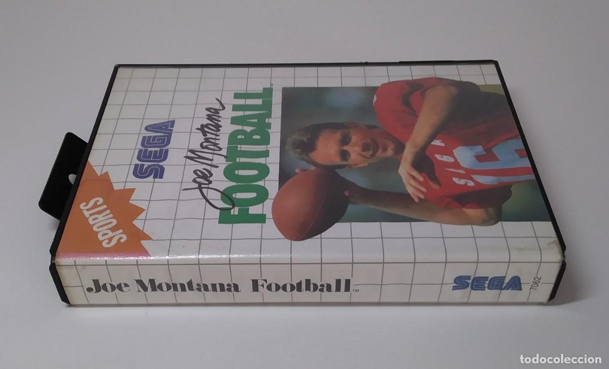 Videojuegos y consolas: JOE MONTANA FOOTBALL MASTER SYSTEM COMPLETO - Foto 4