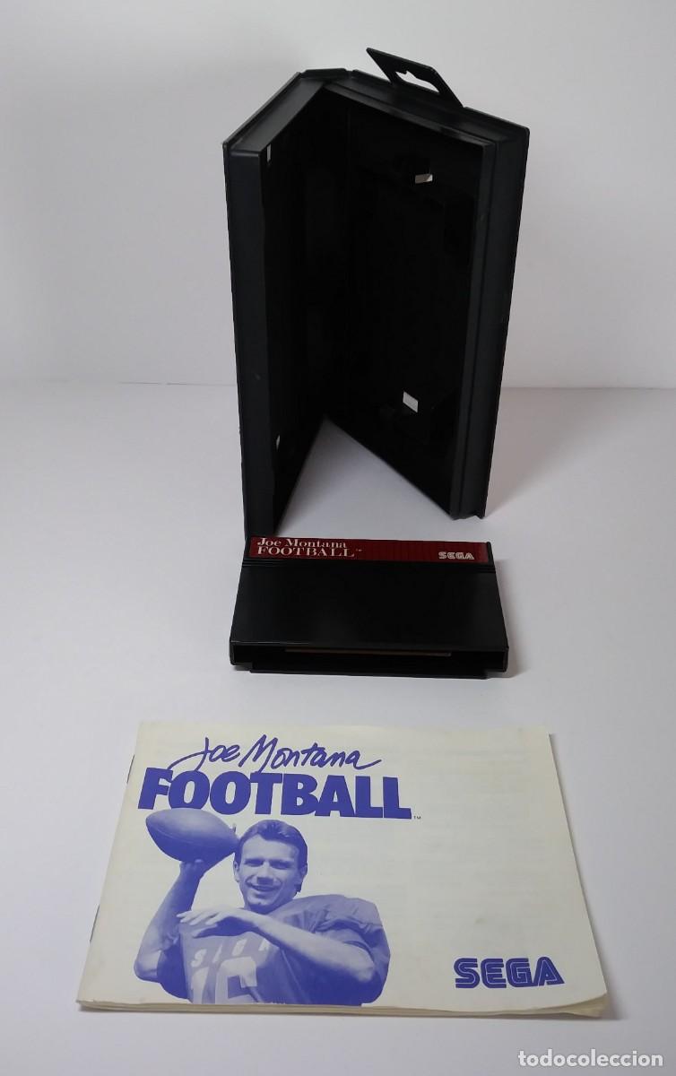 Videojuegos y consolas: JOE MONTANA FOOTBALL MASTER SYSTEM COMPLETO - Foto 9