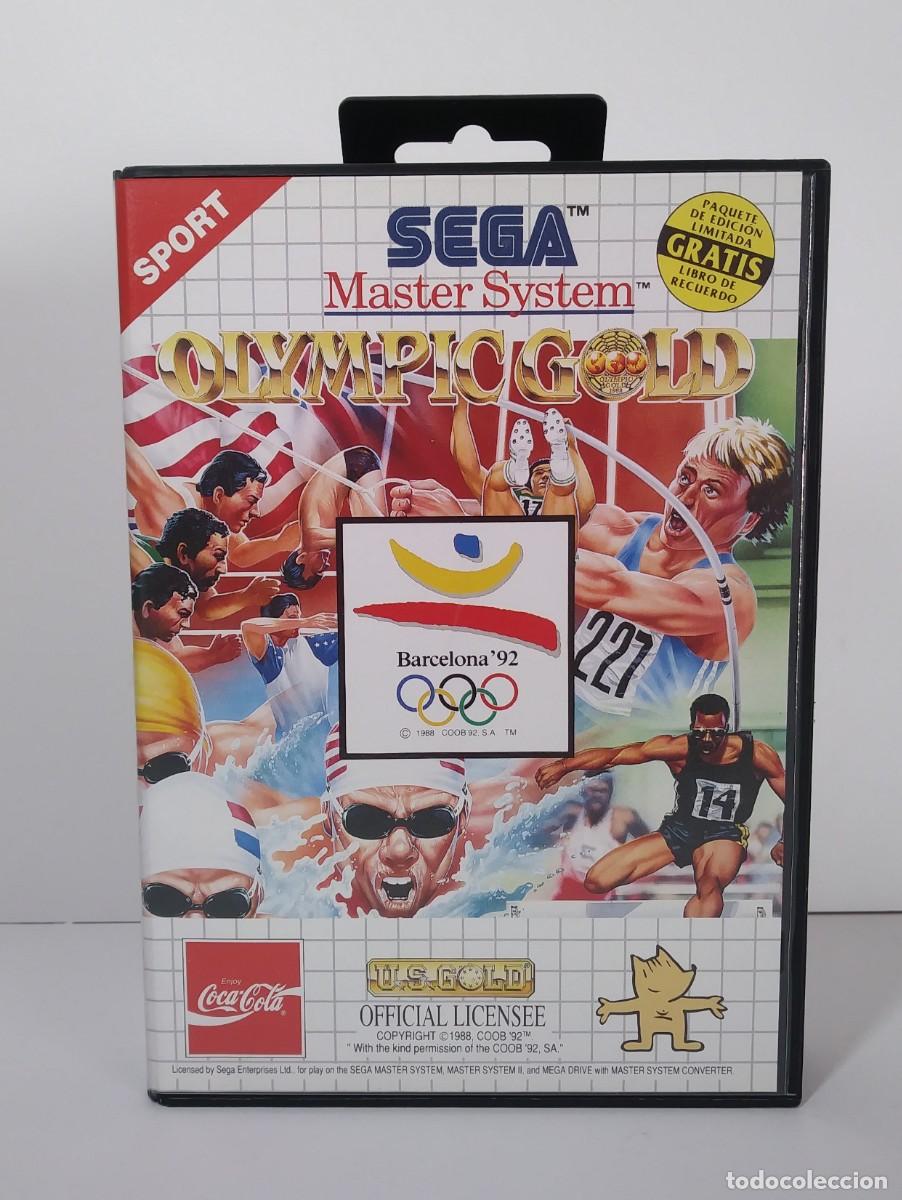 Videojuegos y consolas: OLYMPIC GOLD MASTER SYSTEM ED. LIMITADA COMPLETO IMPECABLE - Foto 1