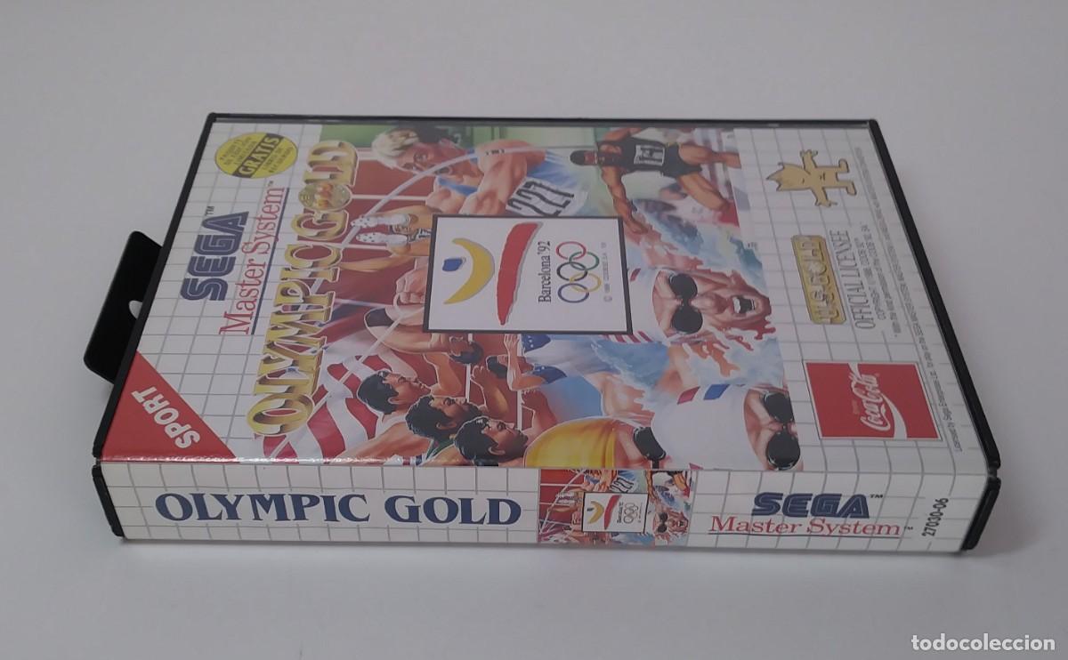 Videojuegos y consolas: OLYMPIC GOLD MASTER SYSTEM ED. LIMITADA COMPLETO IMPECABLE - Foto 4