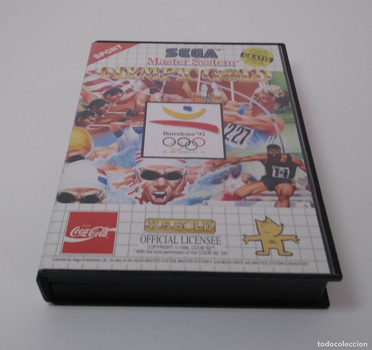 Videojuegos y consolas: OLYMPIC GOLD MASTER SYSTEM ED. LIMITADA COMPLETO IMPECABLE - Foto 5
