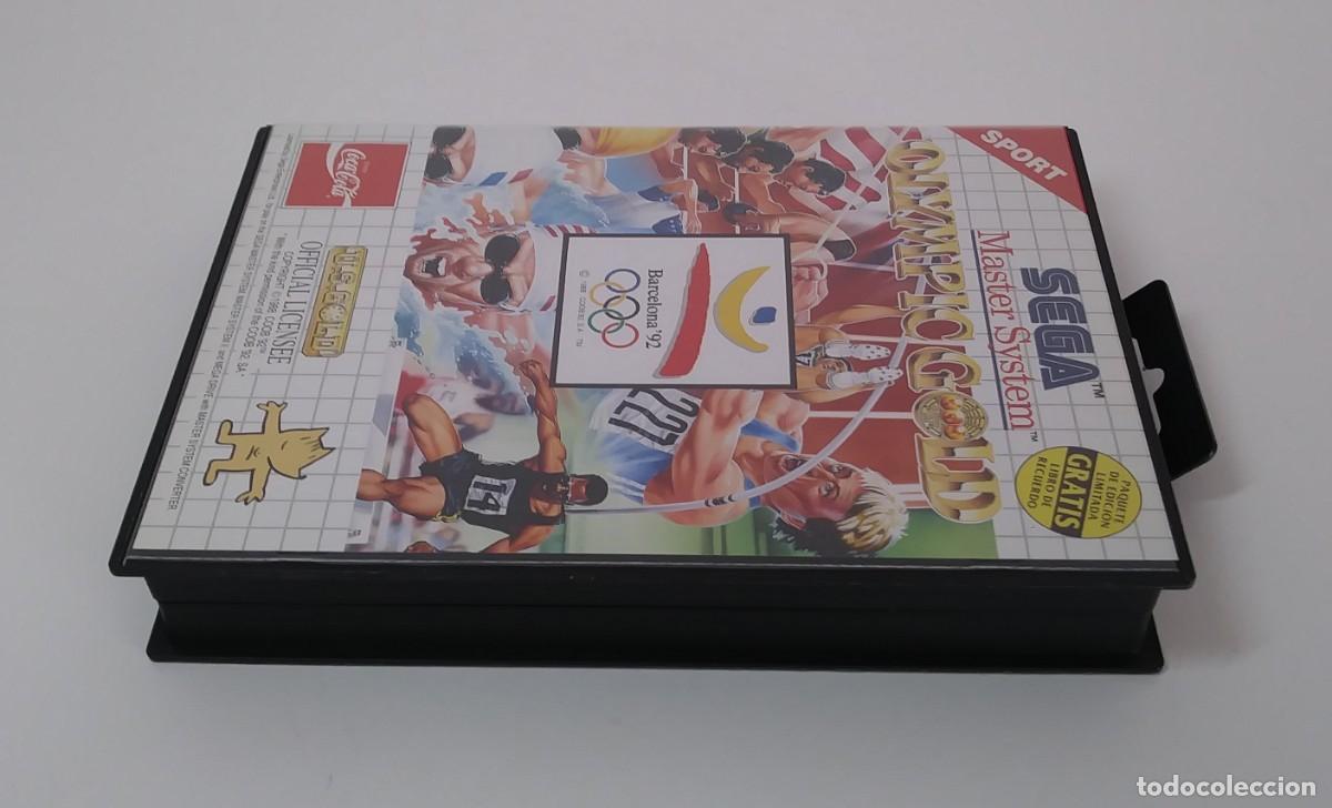 Videojuegos y consolas: OLYMPIC GOLD MASTER SYSTEM ED. LIMITADA COMPLETO IMPECABLE - Foto 6