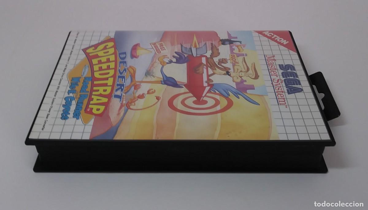 Videojuegos y consolas: DESERT SPEED TRAP MASTER SYSTEM PAL COMPLETO - Foto 6