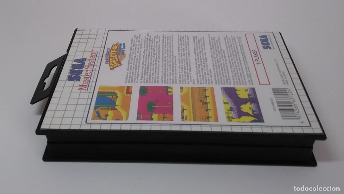 Videojuegos y consolas: DESERT SPEED TRAP MASTER SYSTEM PAL COMPLETO - Foto 8