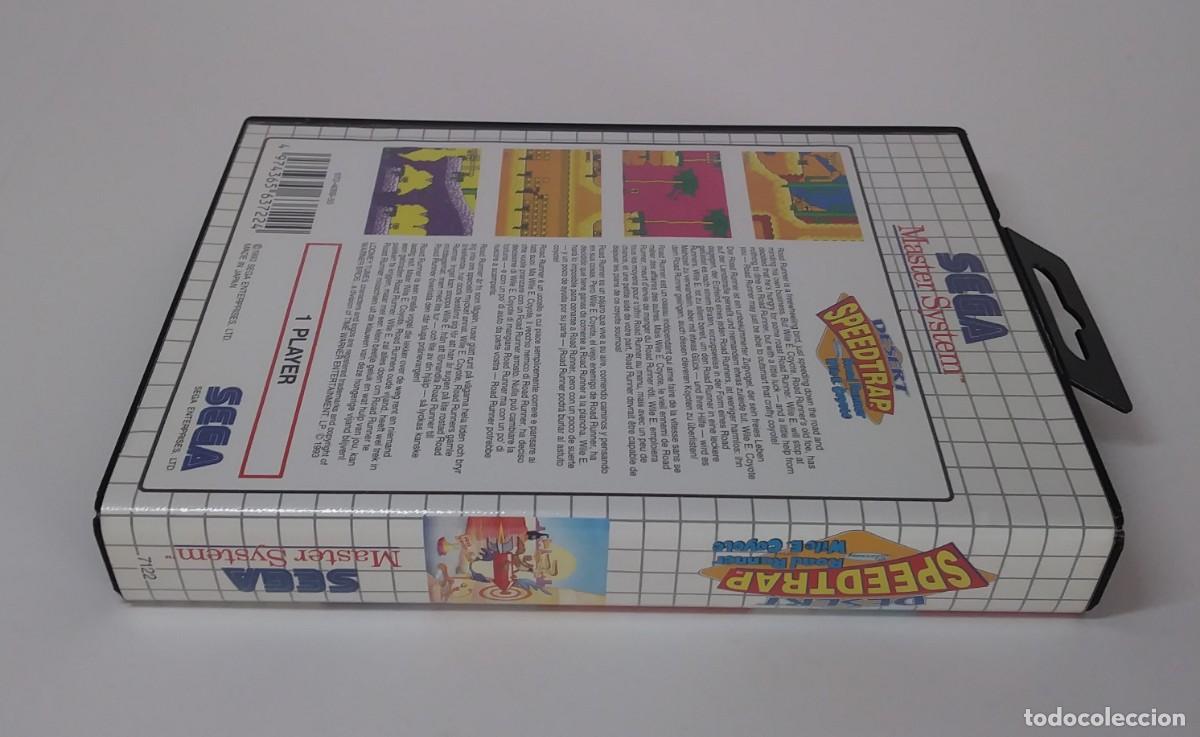 Videojuegos y consolas: DESERT SPEED TRAP MASTER SYSTEM PAL COMPLETO - Foto 9