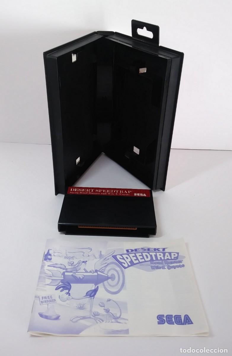 Videojuegos y consolas: DESERT SPEED TRAP MASTER SYSTEM PAL COMPLETO - Foto 11