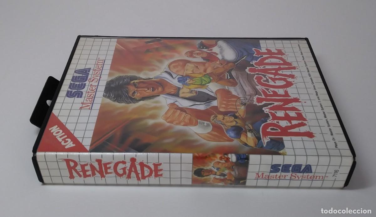 Videojuegos y consolas: RENEGADE MASTER SYSTEM COMPLETO - Foto 4